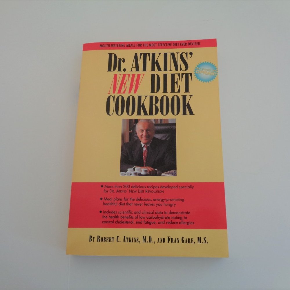 Dr. Atkins New Diet Cookbook Low Carb Keto Recipes